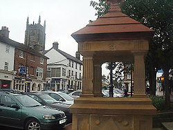 Brunnen in der Innenstadt von East Grinstead