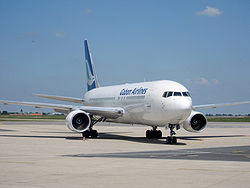 Eine Boeing 767-200 der Gabon Airlines