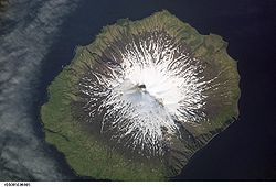 NASA-Bild von Gareloi Island