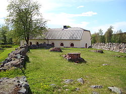 Ruine des Klosters Gudsberga