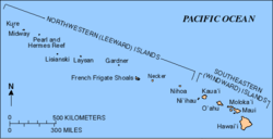 Karte von Pearl-und-Hermes-Atoll