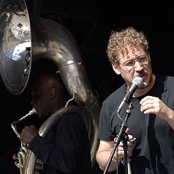 Joe Daley (links) und Wade Schuman beim Stockholm Jazz Festival 2009