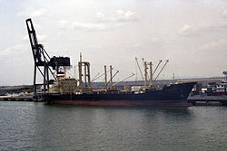 Die Hildesheim 1981 in Port Klang