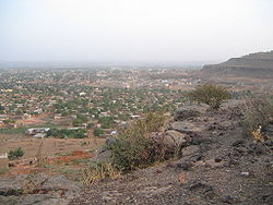 Blick auf Bamako