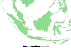Karte von Riau-Inseln