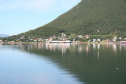 Sigerfjord auf der Westseite von Hinnøya