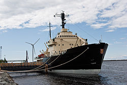 Die Sampo im Hafen von Kemi im Juni 2010