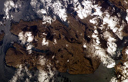 NASA-Bild der Île Foch