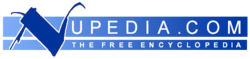 Logo des Wikipedia-Vorgängers „Nupedia”