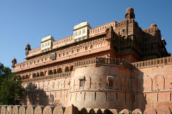 Fort Junagarh, der Stadtpalast aus dem 16. Jahrhundert