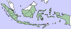 Wetar auf politischer Karte Indonesiens