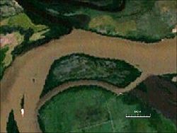 Satellitenbild der Isla Brasilera