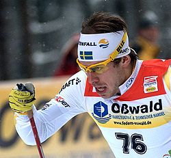 Jönsson 2010 bei der Tour de Ski in Oberhof
