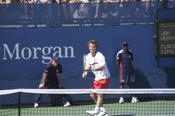 Jan Hernych at the 2008 US Open