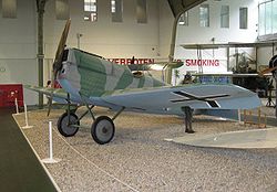 Junkers D.I Werksbezeichung J 9, ausgestellt im Luftwaffenmuseum Berlin Gatow