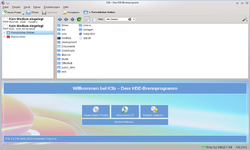 Screenshot von K3b 2.0.2 (unter KDE 4.6)