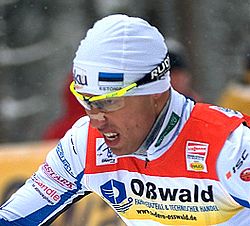 Algo Kärp bei der Tour de Ski 2010 beim Sprint in Oberhof