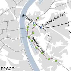 Planungsstand Anfang der 1980er Jahre