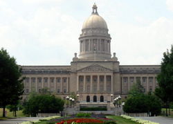 Das State Capitol von Kentucky in Frankfort