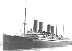 Die Kaiser Wilhelm II. im Hafen