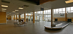Ankunftshalle Kamloops Airport