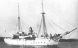 Das Schwesterschiff SMS Hyäne