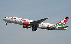 Boeing 767-300 der Kenya Airways