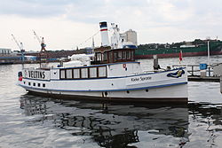 Kieler Sprotte im Hafen des Schifffahrtsmuseums Kiel