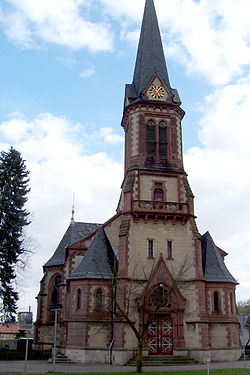 evangelische Kirche St. Matthias in Stockhausen (Sondershausen)
