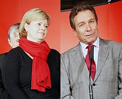Klaus Ernst und Gesine Loetzsch 2010