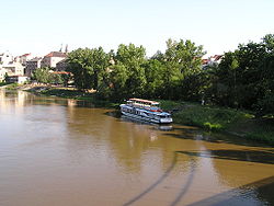 Anlagestelle der Insel Kmochův