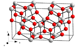 Kristallstruktur von Tantal(V)-oxid