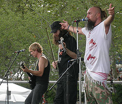 Beim Bumbershoot-Festival 2007