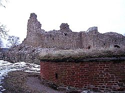 Ruinen der Burg Kuusisto
