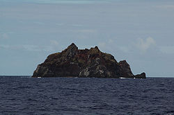 Der L’Esperance Rock von Nordosten aus gesehen
