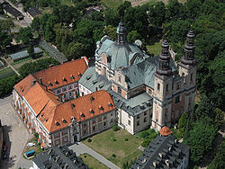 Luftbild des Klosters