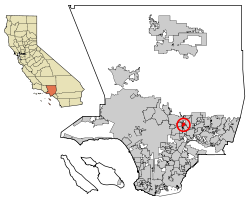 LA County Incorporated Areas East San Gabriel highlighted.svg