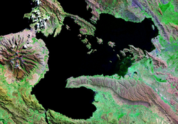 Satellitenbild der Halbinsel