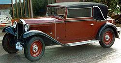 Lancia Artena Cabriolet von 1931