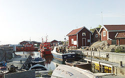 Lotsenhafen in Landsort auf Öja