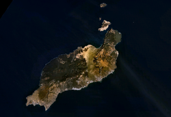 Satellitenbild von Lanzarote