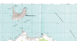 Karte: Lehua nördlich von Niihau
