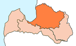 Karte Erzbistum Riga