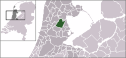 Lage von Beemster in den Niederlanden