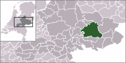 Lage von Bronckhorst in den Niederlanden