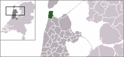 Lage von Julianadorp in den Niederlanden