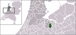 Lage von Hilversum in den Niederlanden
