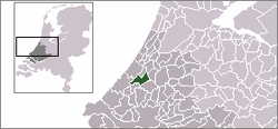 Lage von Leidschendam-Voorburg in den Niederlanden