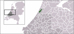 Lage von Noordwijkerhout in den Niederlanden
