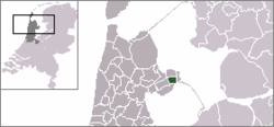 Lage von Stede Broec in den Niederlanden